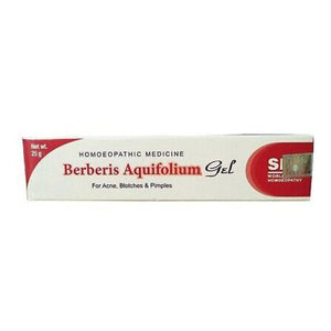 SBL Berberis Aquifolium Gel 25g For Acne, Blotches & Pimples Homeopathic Remedy