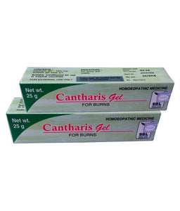 SBL CANTHARIS Gel 25g For Burns, Homeopathic Remedy