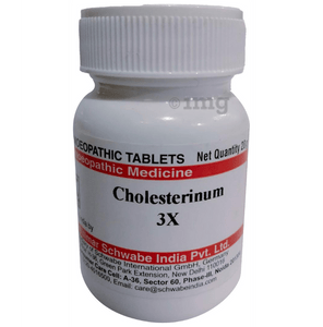 Schwabe Cholesterium 3X Tablets 20g Homeopathic Remedy