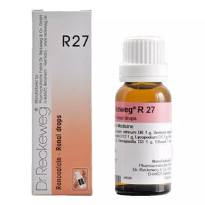 Dr. Reckeweg Germany R27 Drops 22ml Homeopathic