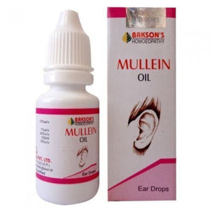 Bakson's EAR DROPS (MULLEIN OIL ) for EARACHE Homeopathic Remedy