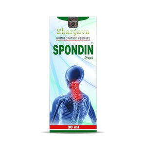 Dr. Bhargava Spondin 30ml Homeopathic Drops For Pain Relief from Neck & Shoulder