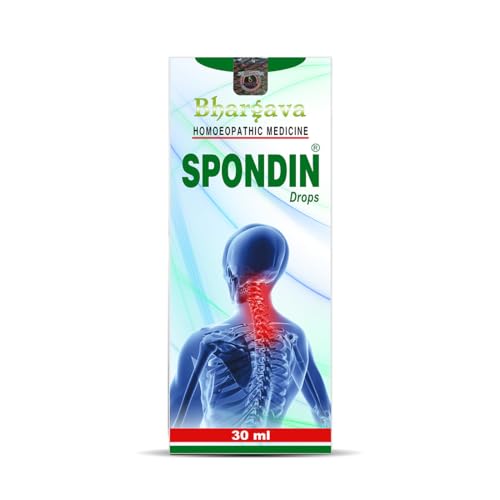 Dr. Bhargava Spondin 30ml Homeopathic Drops For Pain Relief from Neck & Shoulder