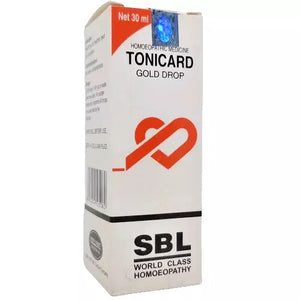 SBL TONICARD 30ml GOLD DROPS Herbal Homeopathic Remedy