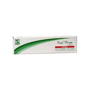 Schwabe Topi Thuja Cream For Warts Homeopathic Remedy 25g